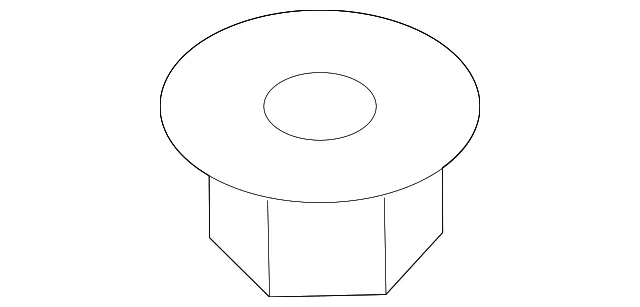Hinge Nut - Kia (13271-08001)