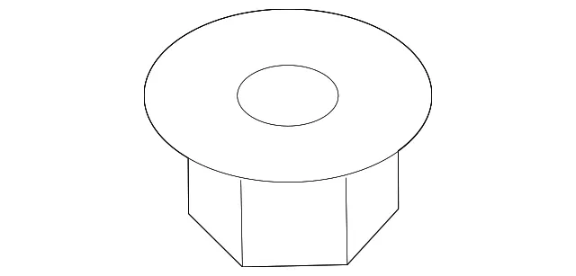 Hinge Nut - Kia (13271-10001)