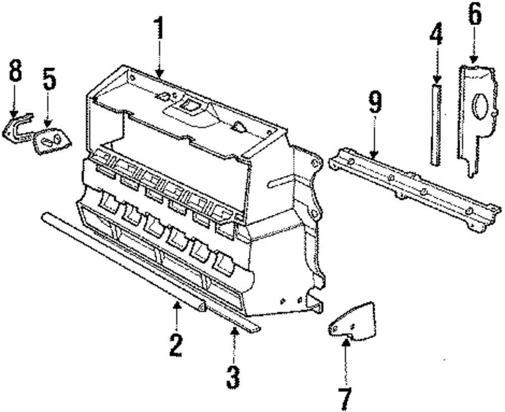 Molding Seal - Volvo (1341630)
