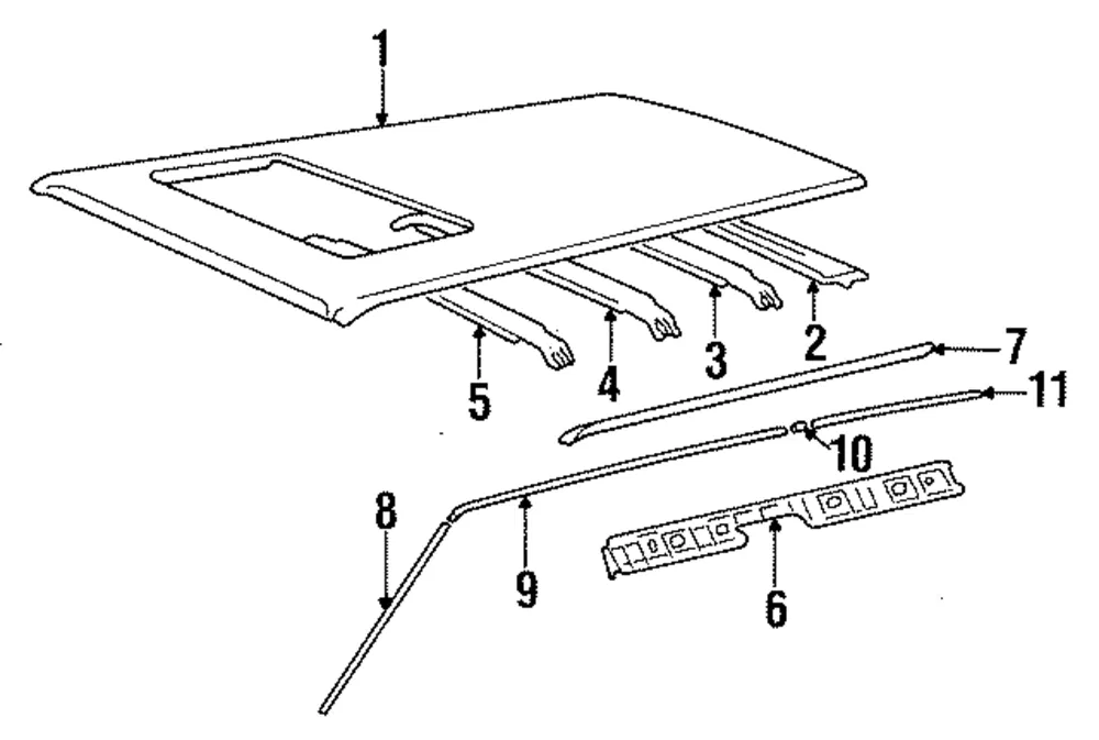 Drip Molding - Volvo (1342911)
