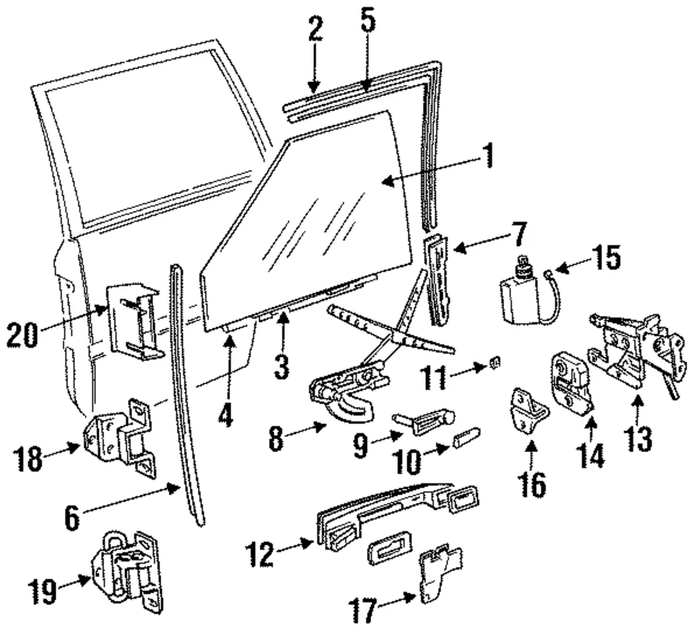 Handle Cover - Volvo (1380843)