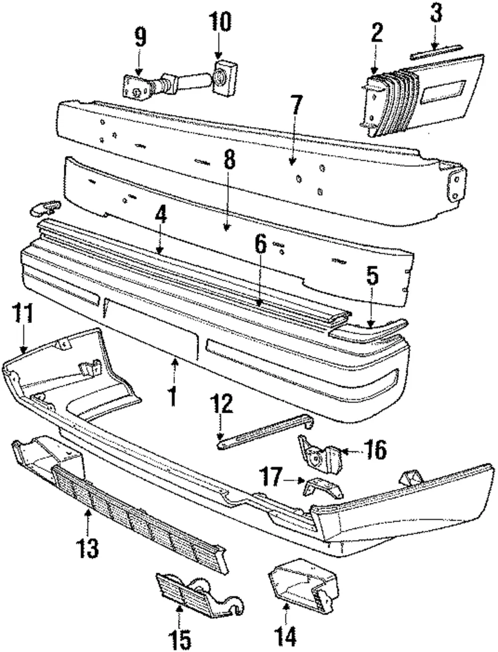 Spoiler Bracket - Volvo (1384228)