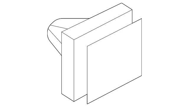 Rocker Molding Clip - Kia (14202-14120B)