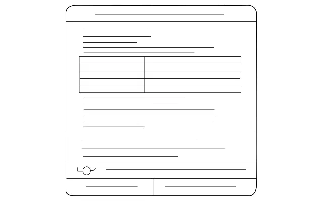Emission Label - Nissan (14805-9FU0B)