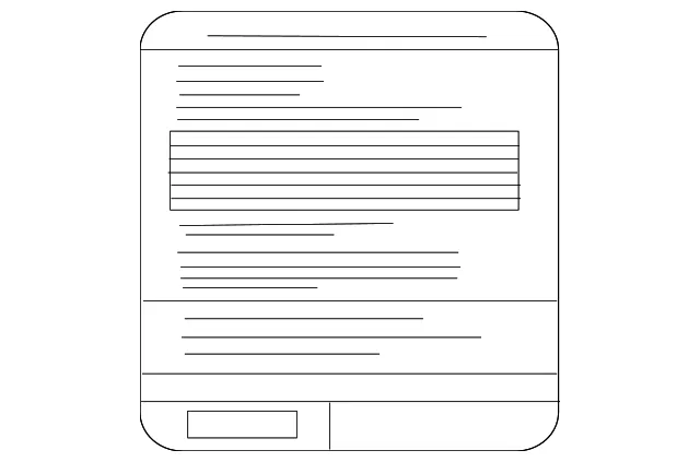 Emission Label - Nissan (14805-9JE0A)