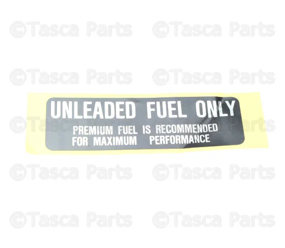 Fuel Information Label - Nissan (14806-54F05)
