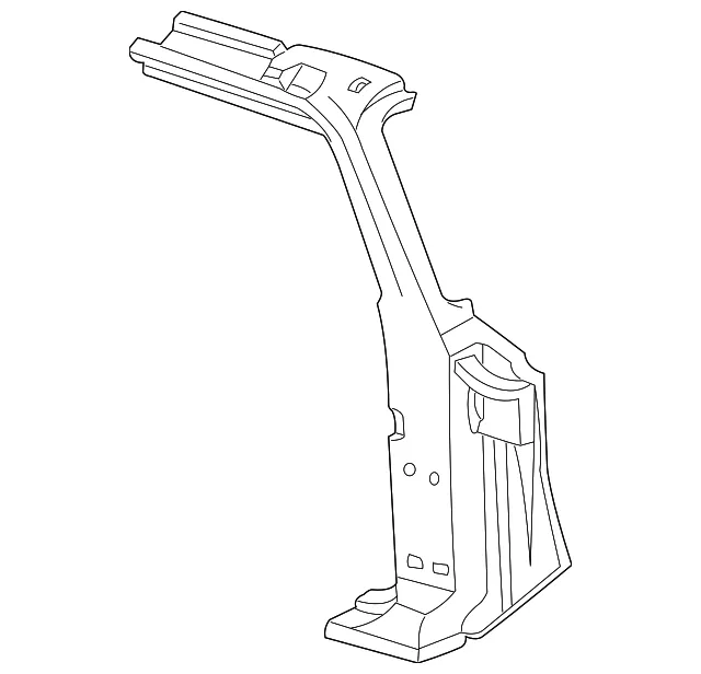 Hinge Pillar - Passenger Side (RH) - Mazda (1F70-74-090)