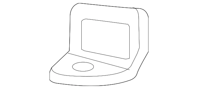 Striker R Rr Door Upper - MAZDA (1F7072363)