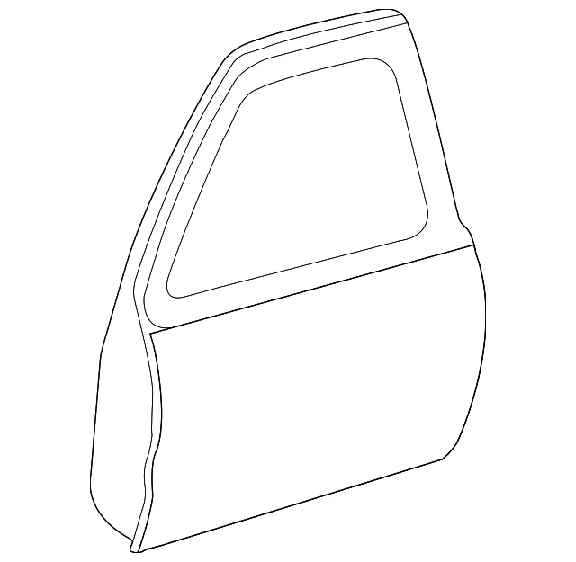 Body R  Front Door - Passenger Side (RH) - Mazda (1FAA-58-010)