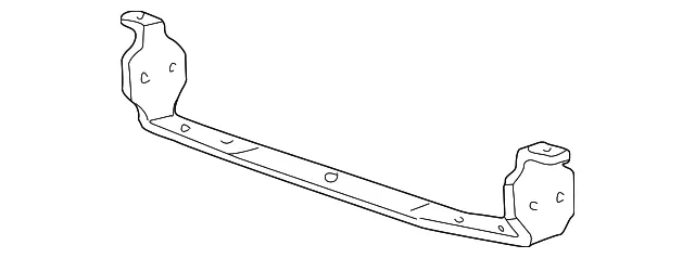 Bumper Face Bar Reinforcement Beam - Mazda (1f2050230)