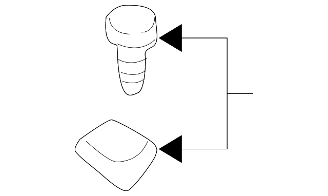 Hood Stop Buffer - Mazda (1f2052115)
