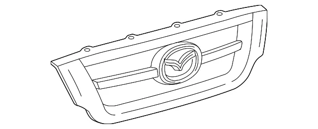 Grille - Mazda (1f2150710)
