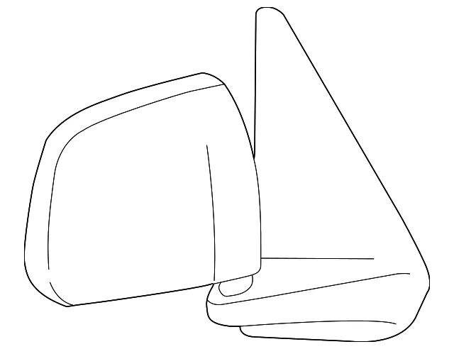 Mirror Outside - Mazda (1f7069120)