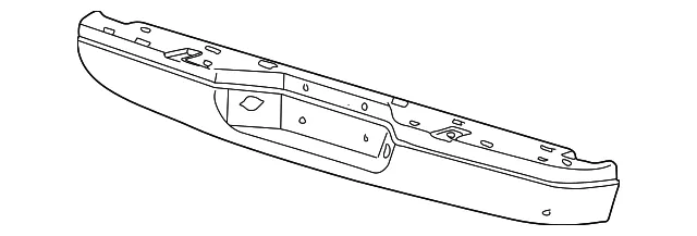 Bumper Face Bar - Mazda (1f7150221)