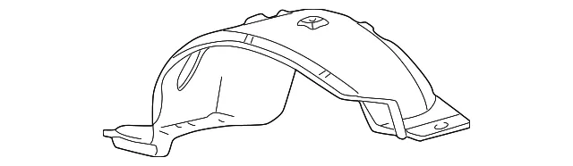 Fender Splash Shield - Mazda (1faa56115)