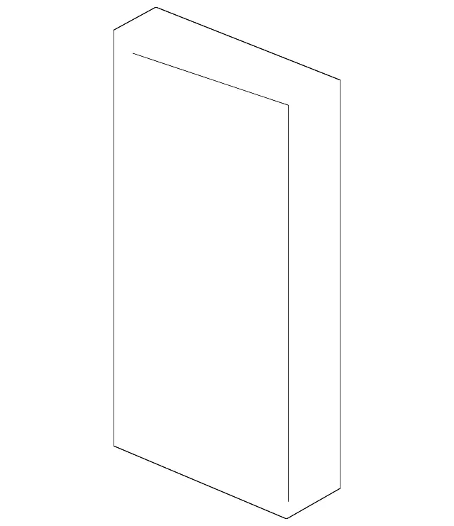 Radiator Reservoir Tank Label - Nissan (21437-6MA0A)