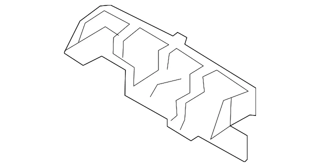 Radiator Support Air Deflector - Nissan (21468-6HW0A)