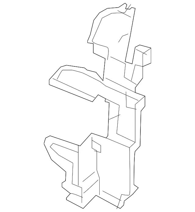 Radiator Support Air Deflector - Nissan (21559-9UF0A)