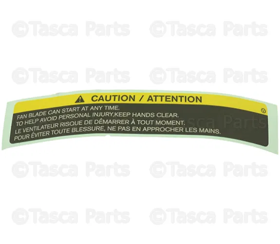 Caution Label - Nissan (215997991A)