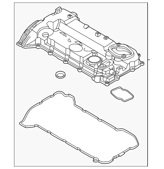 Cover Assembly Rocker - Kia (22410-2S852)