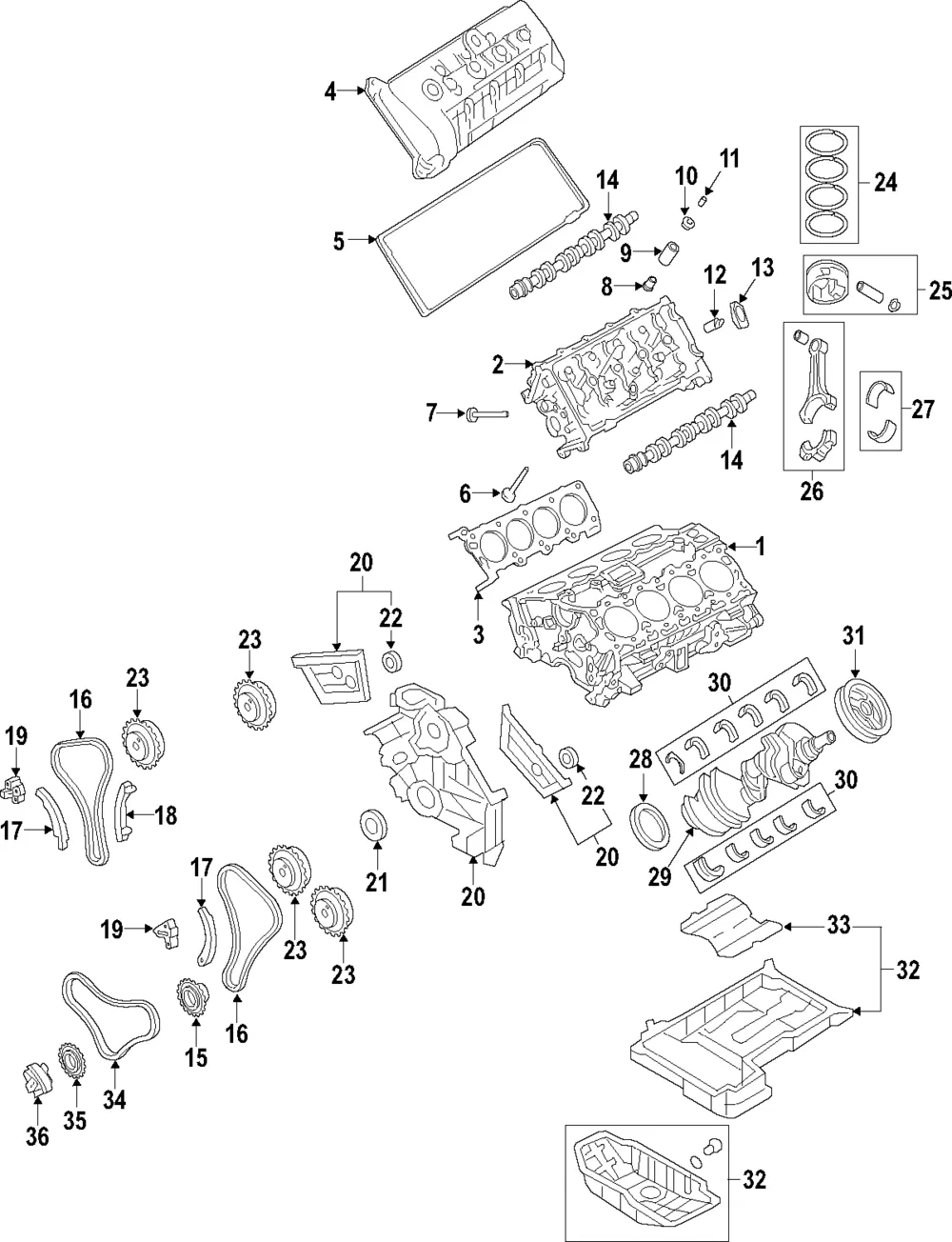 Rocker Arms - Kia (24551-3F300)