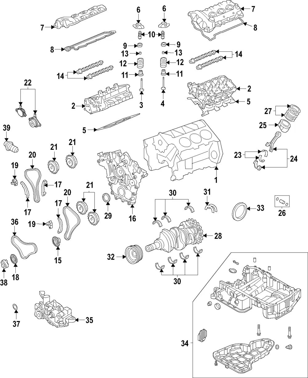 Rocker Arms - Kia (24551-3N100)
