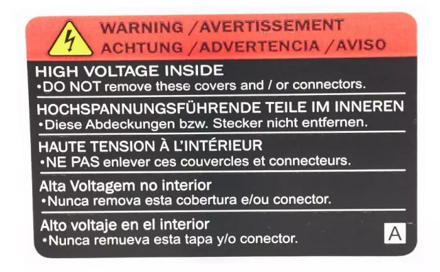 AC Label - Nissan (27090-3NF1A)