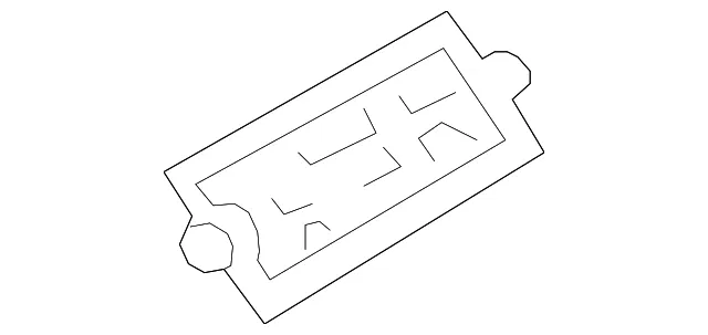 HVAC Re-Circulation Door - Nissan (27184-3NF1A)