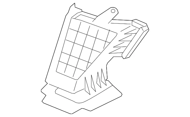 Air Inlet Grille - Kia (28221-2J000)