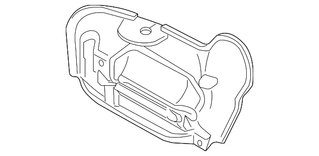 Splash Guard - Driver's Side (LH) - Nissan (284G9-5ZW0A)
