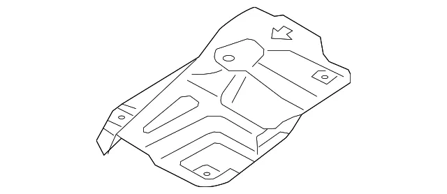 Heat Deflector - Kia (28795-1U500-DS)