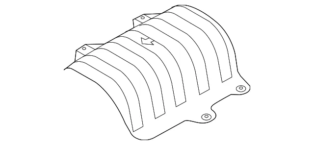 Heat Deflector - Kia (28797-1M080)