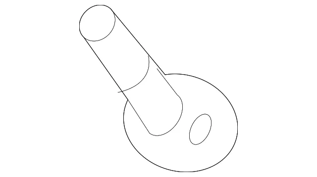 Back Window Washer Nozzle Assembly - Nissan (28970-DF30A)