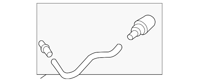 Back Window Washer Nozzle Assembly - Nissan (28972-3WC0A)