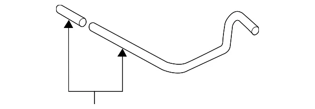 Back Window Washer Tube Assembly - Nissan (28975-3WC1A)