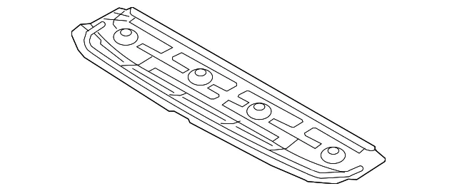 Radiator Support Splash Shield - Kia (29110-4U000)