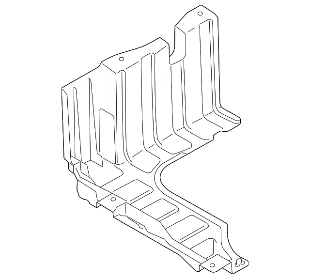 Splash Shield - Passenger Side (RH) - Kia (29120-A7000)