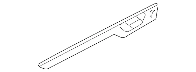 Molding - Passenger Side (RH) - Volvo (30614977)
