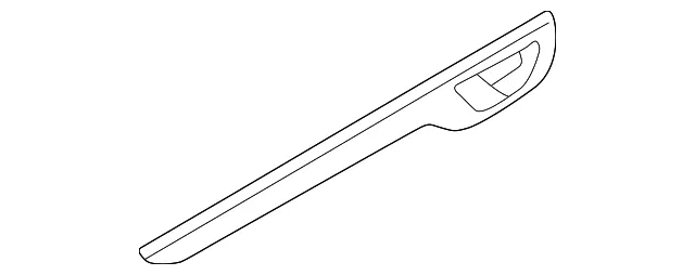 Molding - Passenger Side (RH) - Volvo (30614979)
