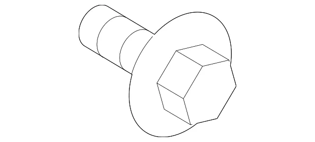 Splash Shield Bolt - Volvo (30622931)