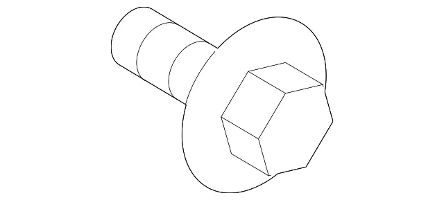 Splash Shield Screw - Volvo (30622932)