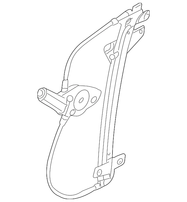 Window Regulator - Passenger Side (RH) - Volvo (30623453)