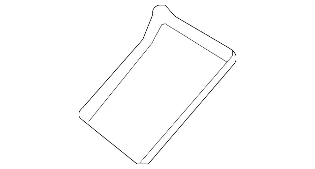 Interior Quarter Panel Trim Panel Insulator - Volvo (30633842)