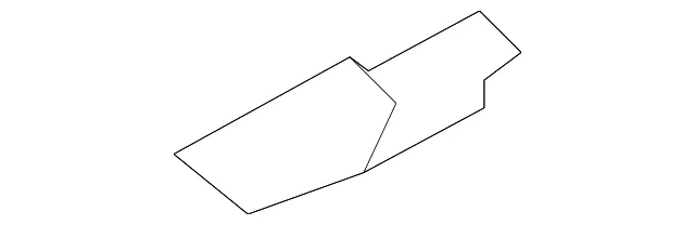 Hinge - Driver's Side (LH) - Volvo (30633902)