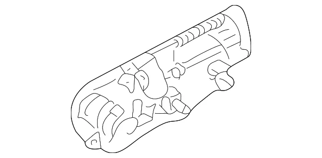 Handle, Outside - Passenger Side (RH) - Volvo (30634431)