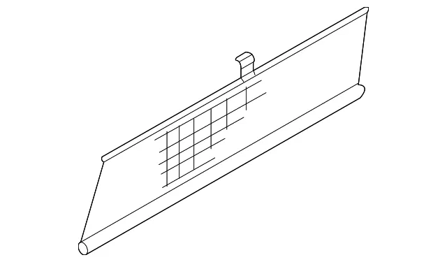 Sunshade - Driver's Side (LH) - Volvo (30634941)