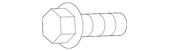 Splash Shield Bolt - Volvo (30640831)