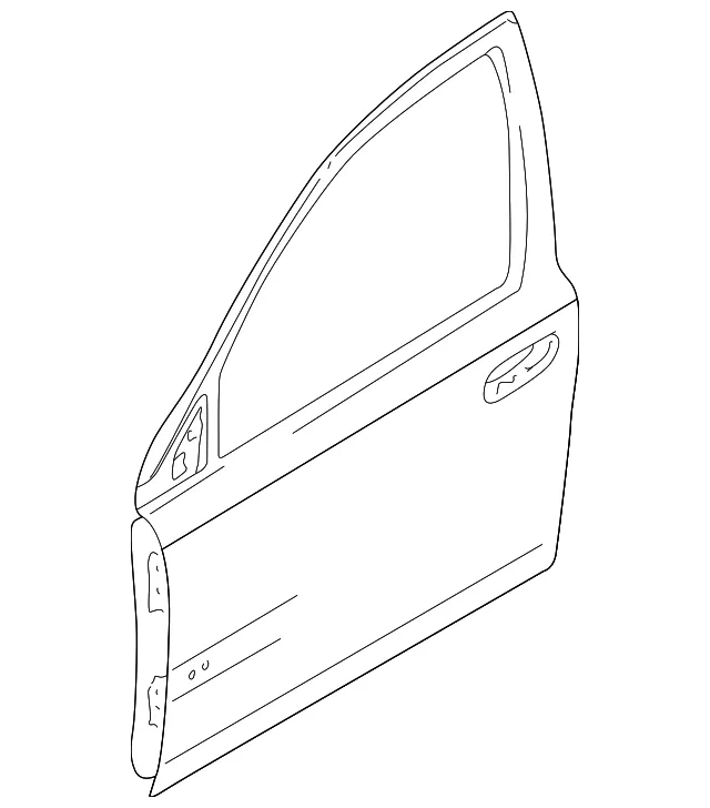 Door Shell - Driver's Side (LH) - Volvo (30649109)