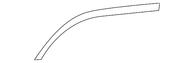 Trim Molding - Passenger Side (RH) - Volvo (30649386)