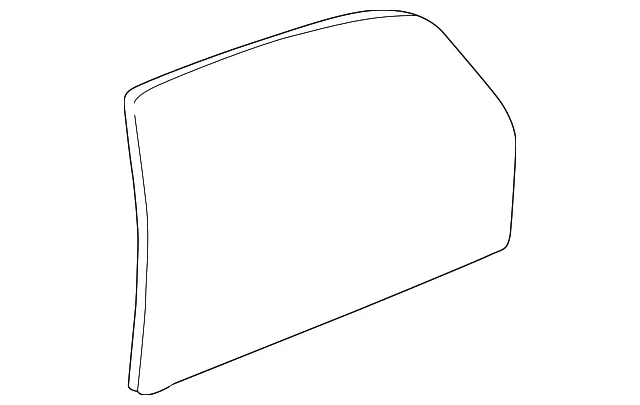 Movable Glass - Passenger Side (RH) - Volvo (30674341)